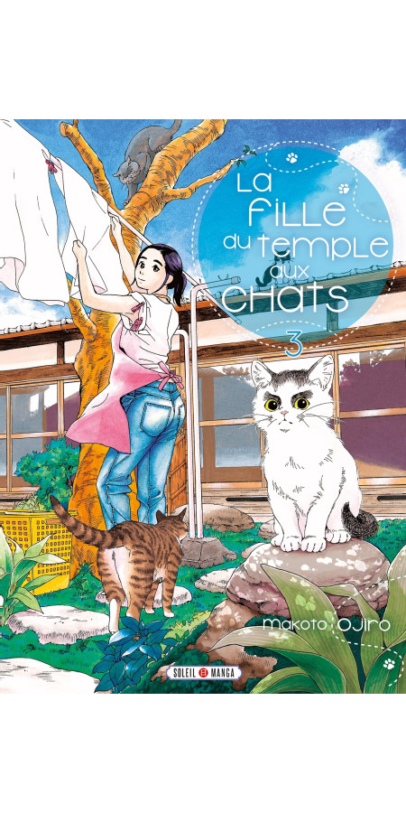 Couverture de La Fille du Temple aux Chats T03