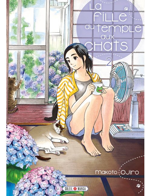 Couverture de La Fille du Temple aux Chats T02