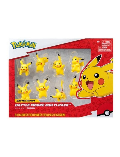 Pokémon - Coffret 8 figurines Pikachu