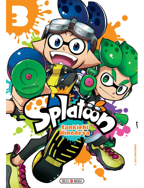 Couverture de Splatoon T03