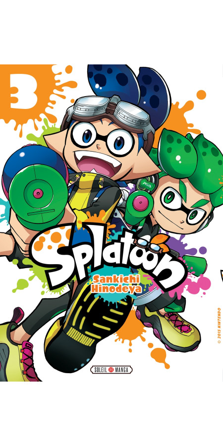 Couverture de Splatoon T03