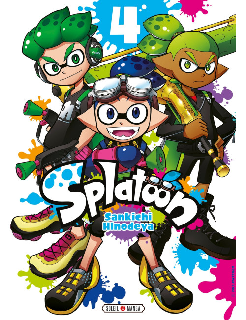 Couverture de Splatoon T04