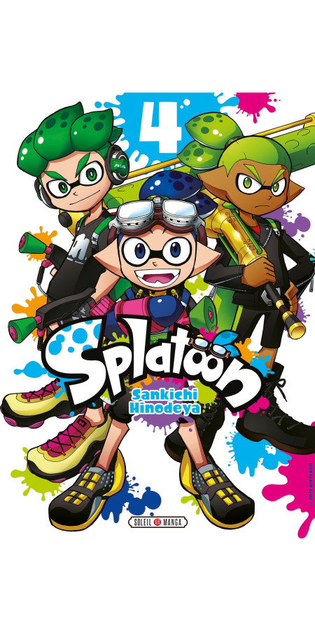 Couverture de Splatoon T04