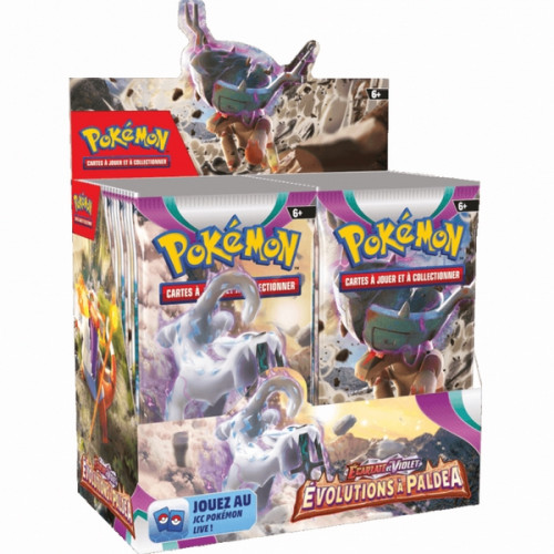 Boosters Pokémon Écarlate et violet - Evolution à Paldéa  (VF)