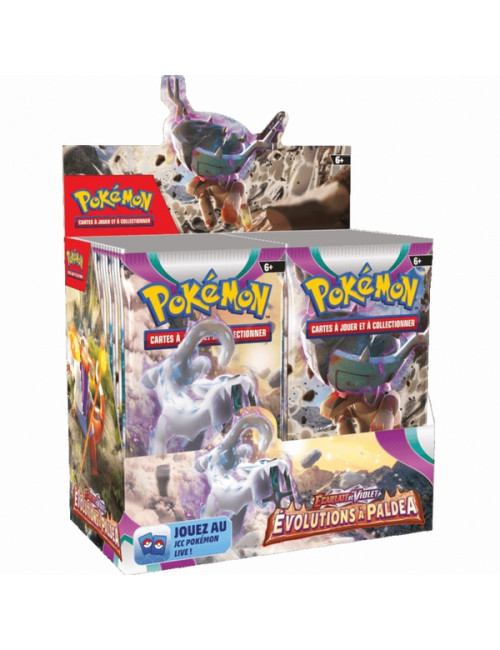 Boosters Pokémon Écarlate et violet - Evolution à Paldéa  (VF)