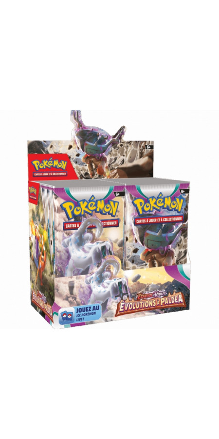 Boosters Pokémon Écarlate et violet - Evolution à Paldéa  (VF)