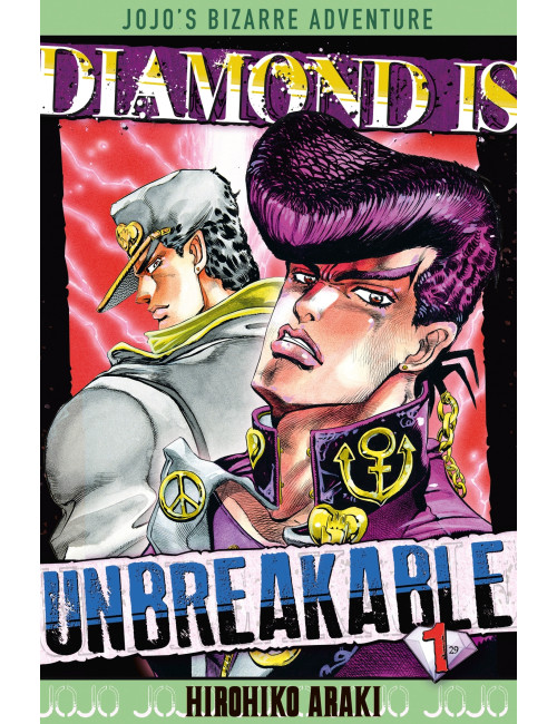 Couverture de Jojo's - Diamond is Unbreakable T01