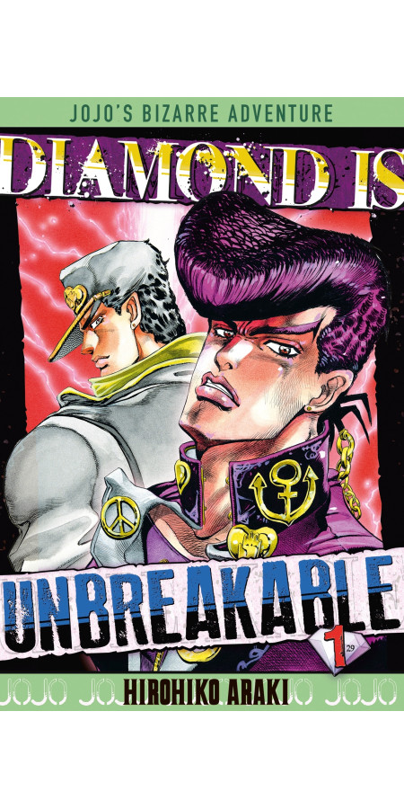 Couverture de Jojo's - Diamond is Unbreakable T01