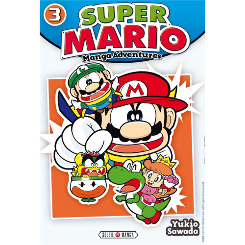 Couverture de Super Mario Manga Adventures T03