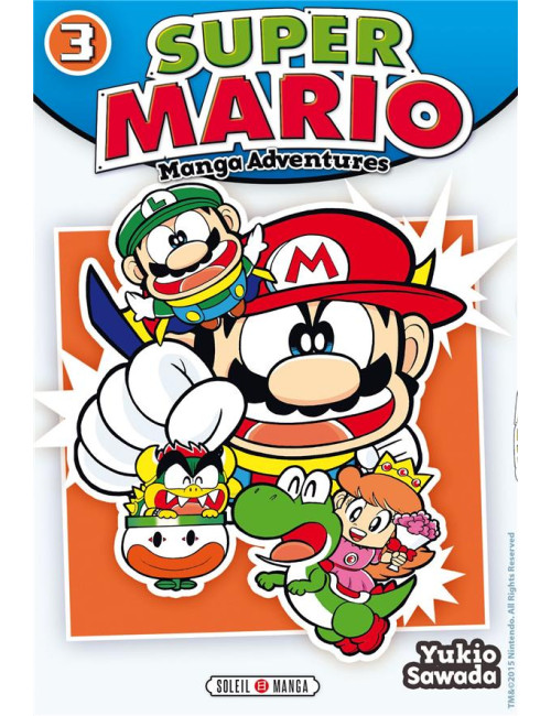 Couverture de Super Mario Manga Adventures T03