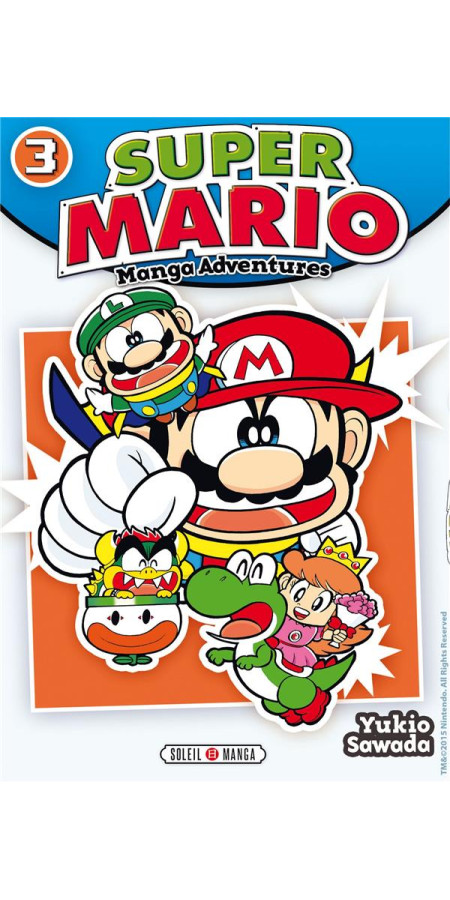 Couverture de Super Mario Manga Adventures T03