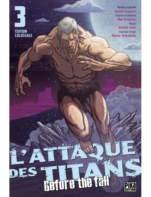 L'Attaque des Titans - Before the Fall Edition Colossale T03 (VF)