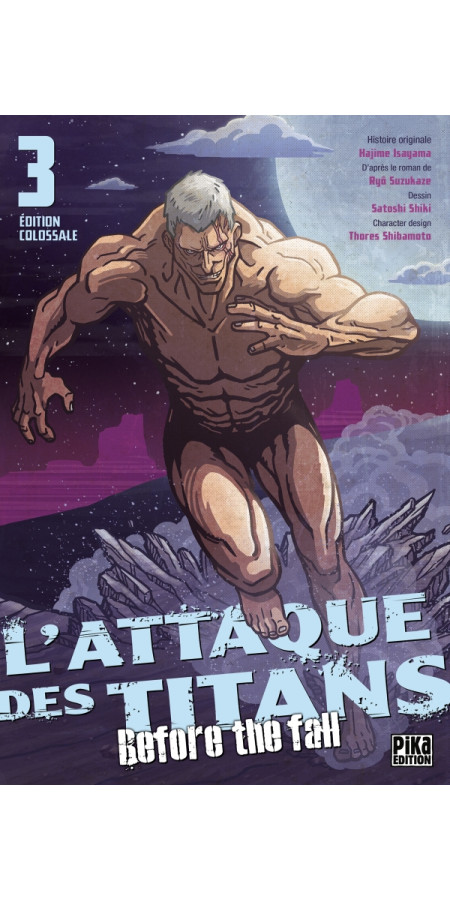 L'Attaque des Titans - Before the Fall Edition Colossale T03 (VF)