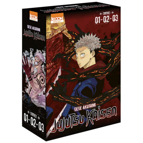 COFFRET JUJUTSU KAISEN VOL. 1 A 3 (VF)