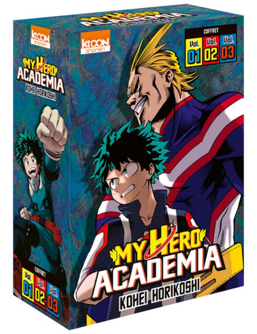 COFFRET MY HERO ACADEMIA VOL. 1 A 3 (VF)