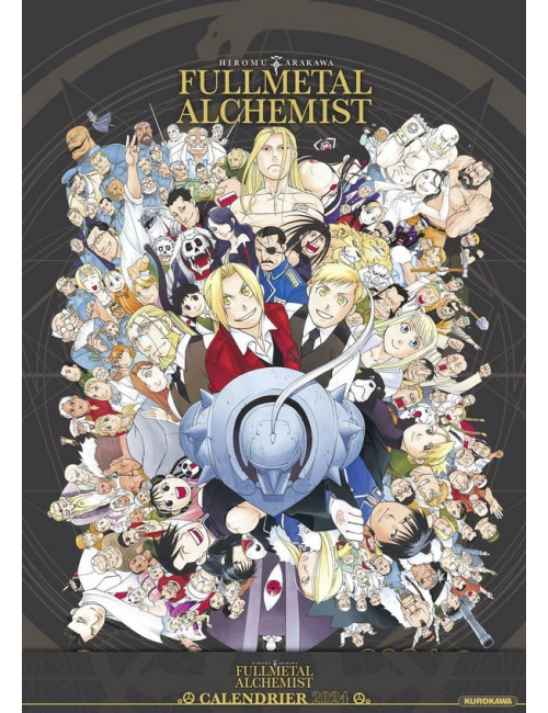 Calendrier Fullmetal Alchemist 2024