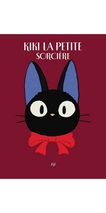 PAPETERIE GHIBLI - CARNET GHIBLI PELUCHE : JIJI