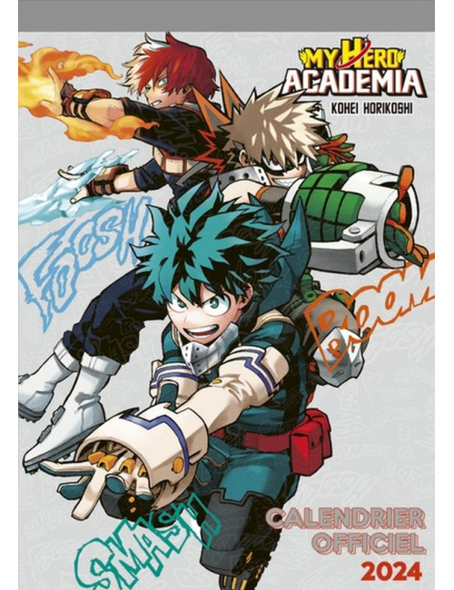 CALENDRIER MY HERO ACADEMIA 2024 (VF)