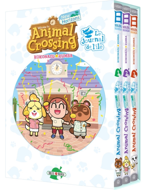 Animal Crossing - Le Journal de l'île - Coffret T01 A T03 (VF)