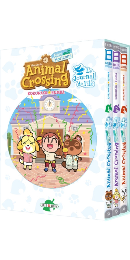 Animal Crossing - Le Journal de l'île - Coffret T01 A T03 (VF)