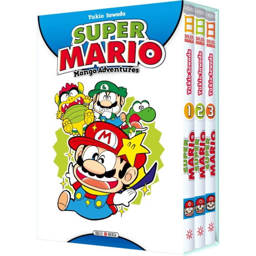 Super Mario Manga Adventures - Coffret T01 A T03 (VF)