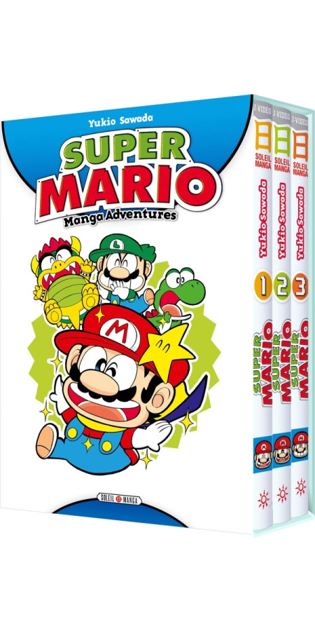 Super Mario Manga Adventures - Coffret T01 A T03 (VF)