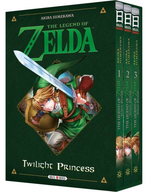 The Legend of Zelda - Twilight Princess - Coffret T01 A T03 (VF)