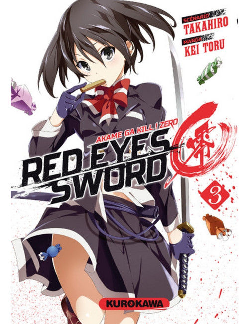 Red eyes sword Zero - Akame ga Kill ! Zero Vol.3 (VF) occasion