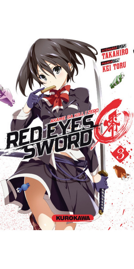 Red eyes sword Zero - Akame ga Kill ! Zero Vol.3 (VF) occasion