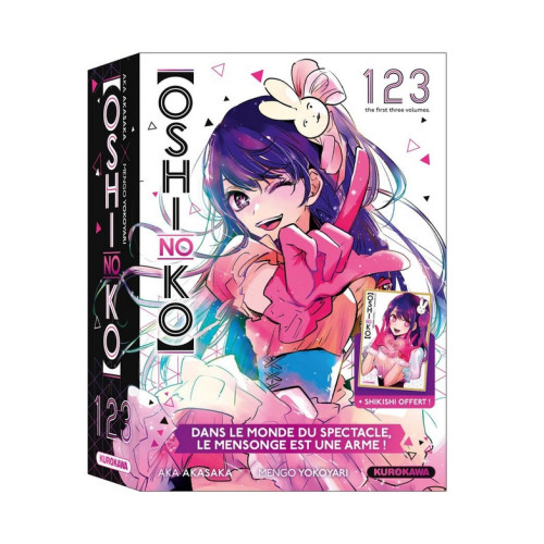 COFFRET TOMES 1-2-3 OSHI NO KO (VF)