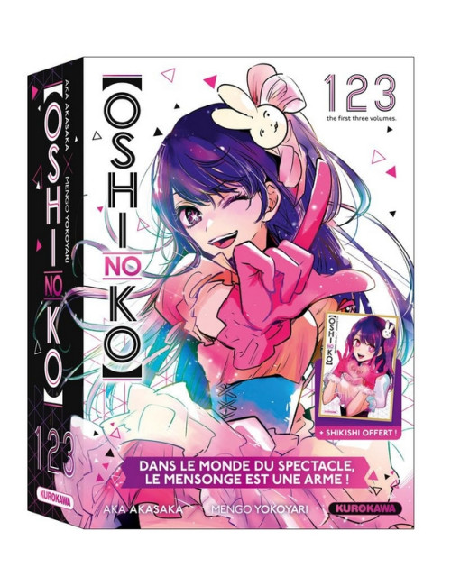 COFFRET TOMES 1-2-3 OSHI NO KO (VF)