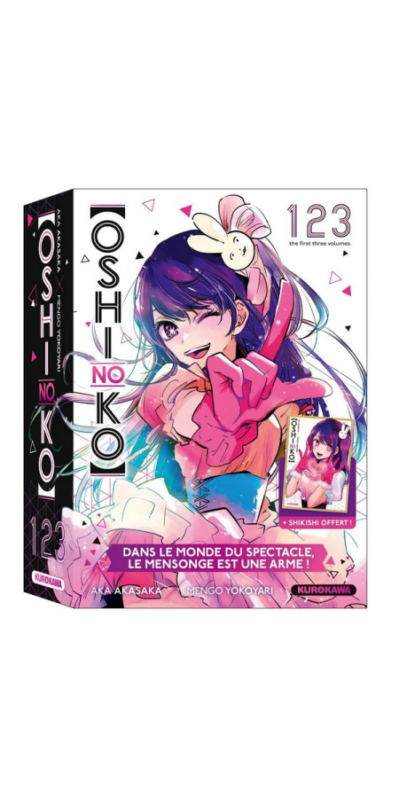 COFFRET TOMES 1-2-3 OSHI NO KO (VF)