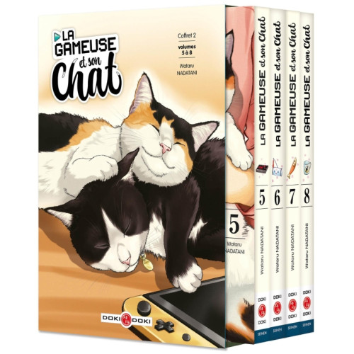 La Gameuse et son chat - Coffret vol. 1 à 4 (VF)