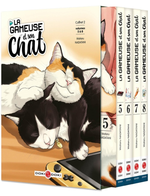 La Gameuse et son chat - Coffret vol. 1 à 4 (VF)