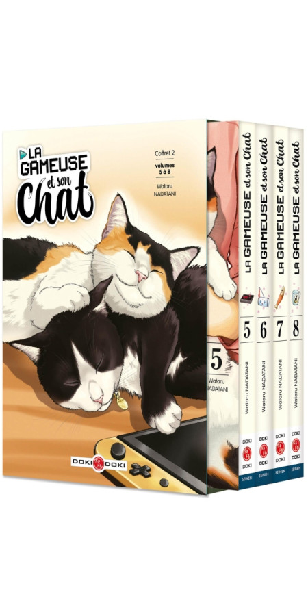 La Gameuse et son chat - Coffret vol. 1 à 4 (VF)