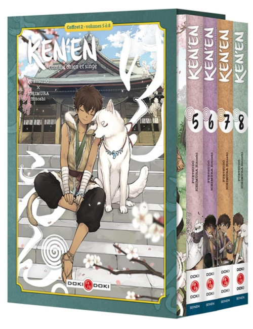 Ken'en - Comme chien et singe - Coffret - vol. 05 à 08 (VF)