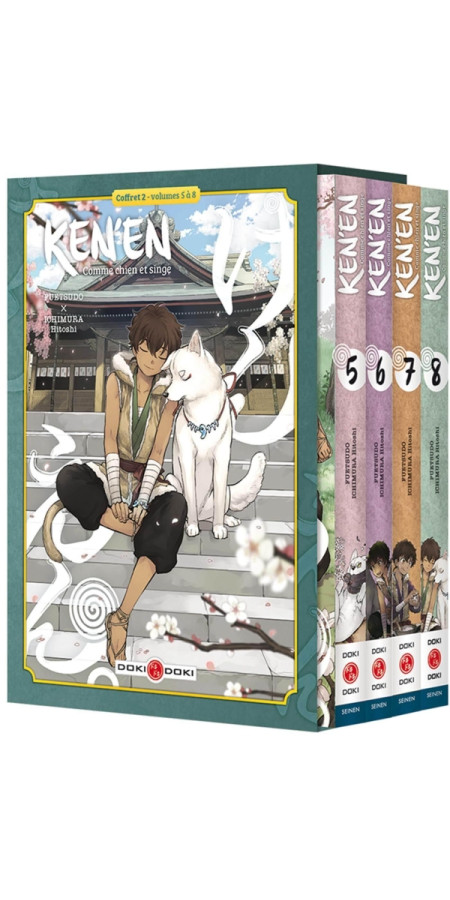 Ken'en - Comme chien et singe - Coffret - vol. 05 à 08 (VF)