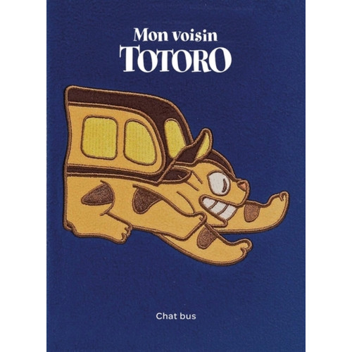 PAPETERIE GHIBLI - CARNET GHIBLI PELUCHE : CHAT BUS