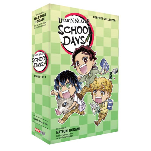 Coffret Demon Slayer School Days T01 & T02 (VF)