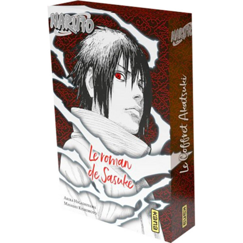 NARUTO - ROMANS - COFFRET NARUTO ROMANS : AKATSUKI (VF)