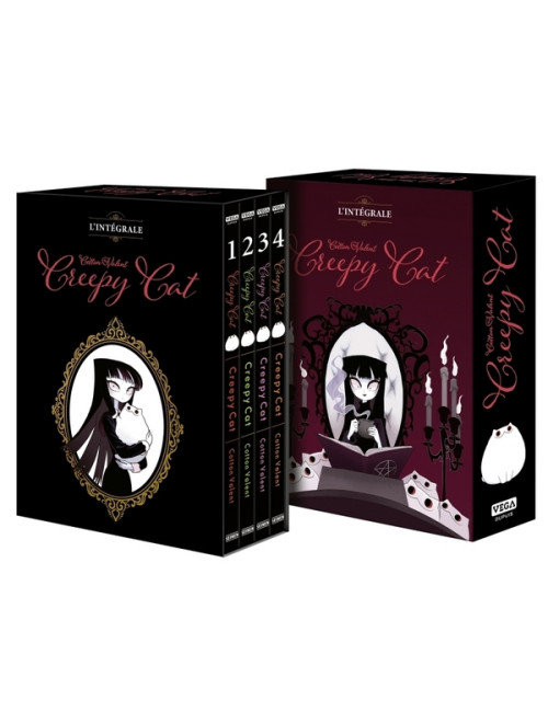 COFFRET - CREEPY CAT (4 VOLUMES) (VF)