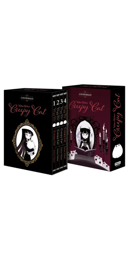 COFFRET - CREEPY CAT (4 VOLUMES) (VF)