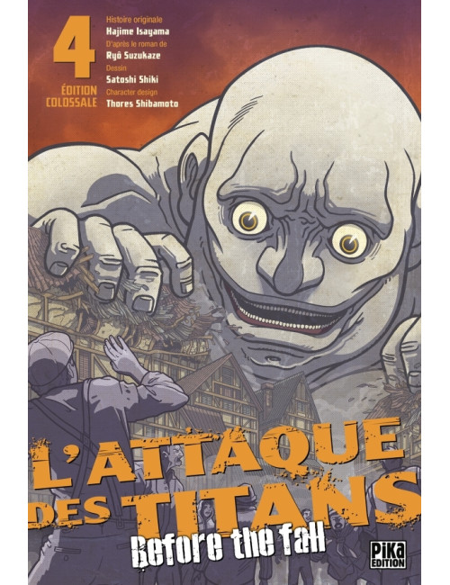 L'Attaque des Titans - Before the Fall Edition Colossale T03 (VF)