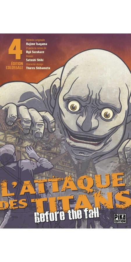 L'Attaque des Titans - Before the Fall Edition Colossale T03 (VF)