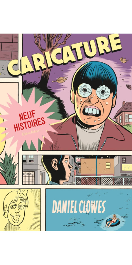 La Bibliothèque de Daniel Clowes - Caricature (VF)