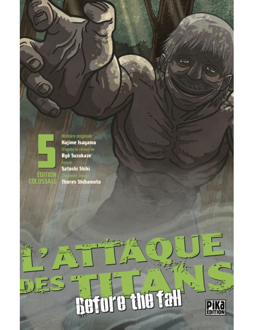 L'Attaque des Titans - Before the Fall Edition Colossale T05 (VF)