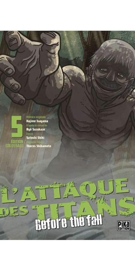 L'Attaque des Titans - Before the Fall Edition Colossale T05 (VF)