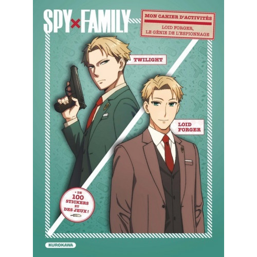 SPY X FAMILY - CAHIER D'ACTIVITES ANYA & BOND (VF)