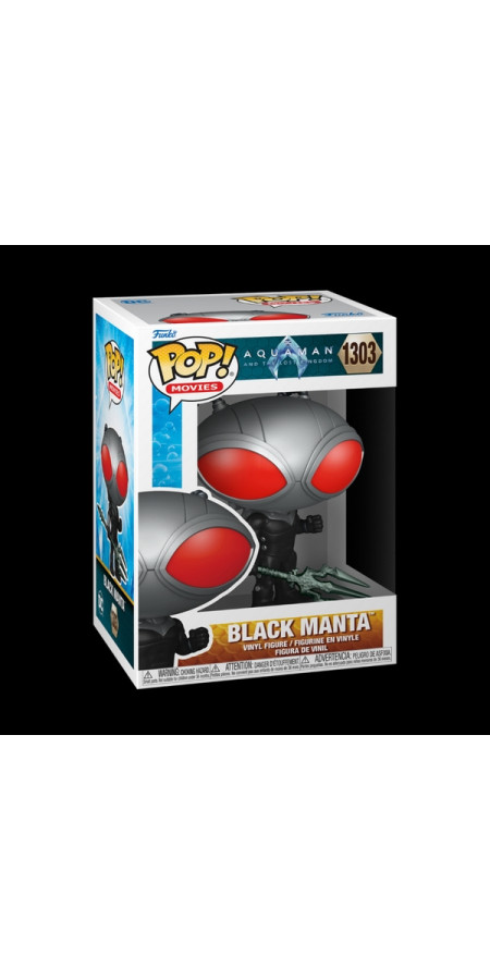 Funko Pop DC Comics - Aquaman Lost Kingdom - Black Manta 1303