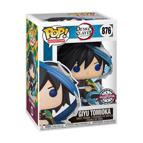 Demon Slayer Pop Giyu Tomioka Water Move Exclu